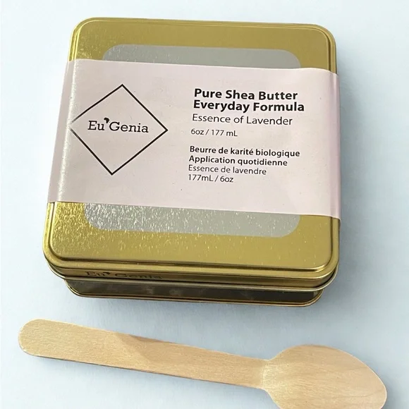 Eu’Genia Essence of Lavender Pure Shea Butter – Everyday Formula 6 oz - Picture 2 of 6